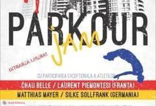 Eveniment inedit în R. Moldova pentru amatorii de Parkour