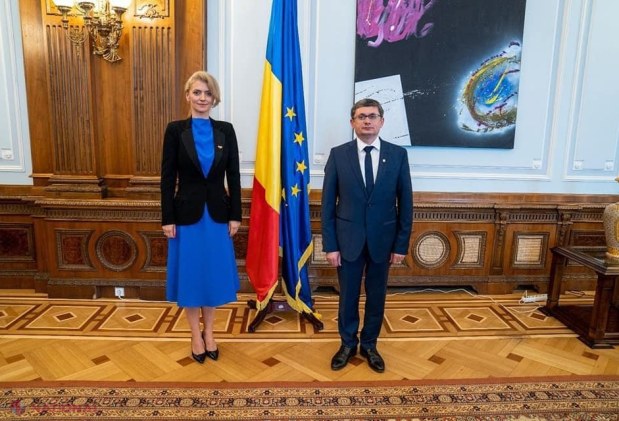 Spicherul Igor Grosu, discuții la București despre combaterea DEZINFORMĂRII și propagandei RUSEȘTI. „România a APĂRAT și promovat de-a lungul anilor cauza R. Moldova”