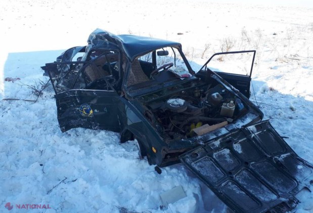 FOTO // Poliția oferă DETALII despre accidentul rutier în care au MURIT patru angajați ai „Poștei Moldovei”