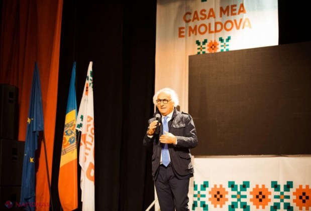 FOTO // „Sute de moldoveni din diaspora italiană au mulțumit Partidului „ȘOR” pentru concertul din Veneția”