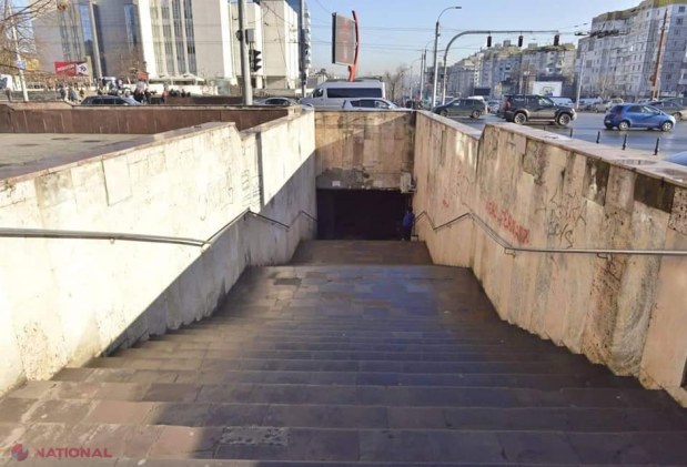 FOTO // Unii agenți economici ar fi ACAPARAT mai multe pasaje subterane și au făcut AVERI pe seama Primăriei Chișinău. Doar un singur agent economic are datorii de 13 milioane de lei