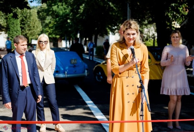 FOTO // „Cât timp la Chișinău nu pot ÎMPĂRȚI puterea...” Ilan Șor a inaugurat o nouă stradă reparată capital la Orhei