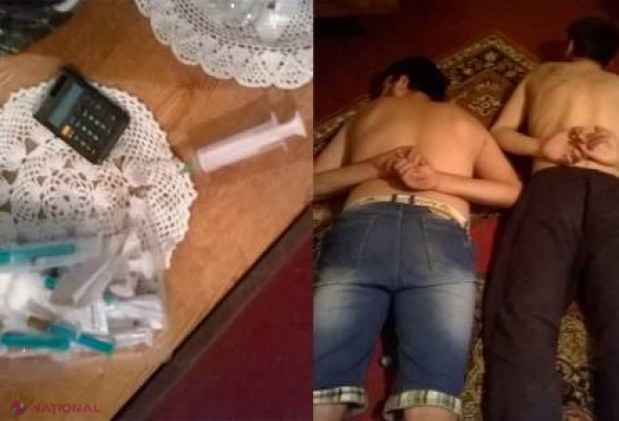 Speluncă de droguri, la Ungheni