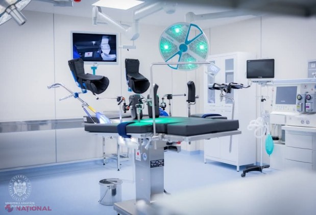 FOTO // Bloc operator nou cu 15 săli chirurgicale, inaugurat la Institutul de Medicină Urgentă din Chișinău: Până la 35 de mii de operații pe an