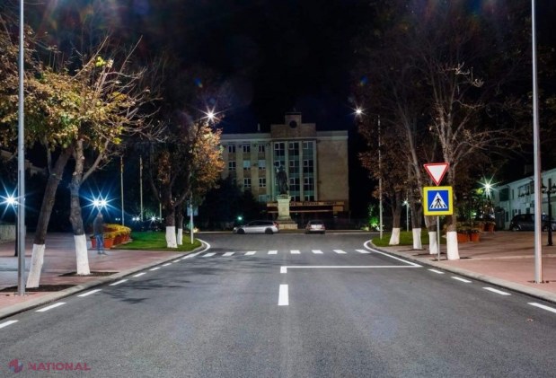GALERIE FOTO // Centrul Orheiului s-a transformat în „Champs-Elysees”, după reconstrucția străzii Eminescu