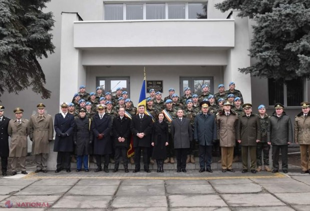 Misiune de menținere a păcii: Primul contingent de militari din R. Moldova a fost detaşat în Liban