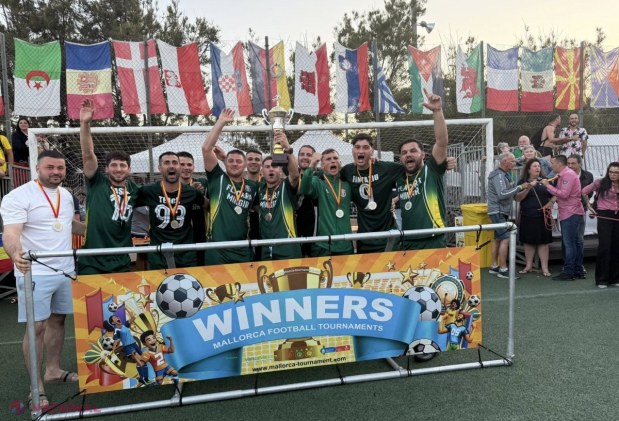 VIDEO // Flacăra Mingir a scris ISTORIE pentru R. Moldova la un turneu de fotbal din Spania. Mingirenii au clasat R. Moldova peste echipe din Spania, Brazilia, Italia, Germania, Anglia, Portugalia, Belgia, Olanda, Elveția, Polonia sau România