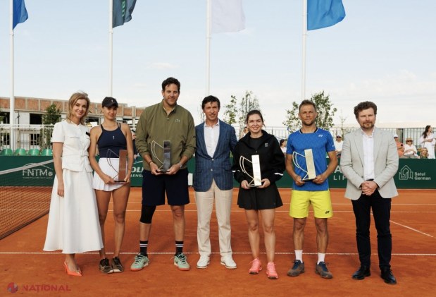 GALERIE FOTO // Centrul Național de Tenis din Satul German, inaugurat oficial printr-un eveniment ISTORIC pentru sportul moldovenesc