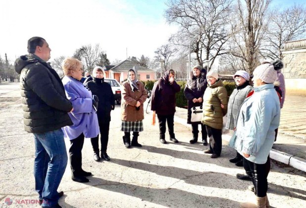 FOTO // Partidul „ȘOR” a dat START lucrărilor de construcție a unui nou sistem de iluminare stradală în satul Cairaclia