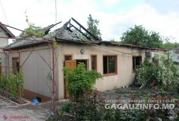 Incendiu în casa fostului bașcan al Găgăuziei. Pagubele sunt mari