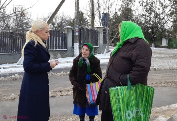 FOTO // Comuna Jora de Mijloc, singura localitate din republică DESZĂPEZITĂ în totalitate