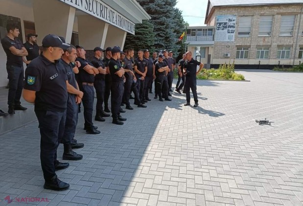 Polițiștii de frontieră din R Moldova învață să mânuiască drone