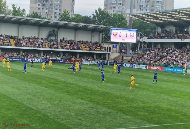 GALERIE FOTO // Ucrainenii au oferit o lecție de fotbal NAȚIONALEI R. Moldova înainte de EURO 2024. Tricolorii au pierdut cu 0-4 „amicalul prieteniei”, dar pot fi „răzbunați” duminică de România 