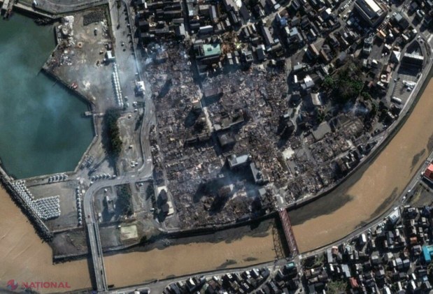 Imagini din satelit arată amploarea dezastrului din Japonia. Pământul s-a ridicat cu patru metri. „Situația este catastrofală”