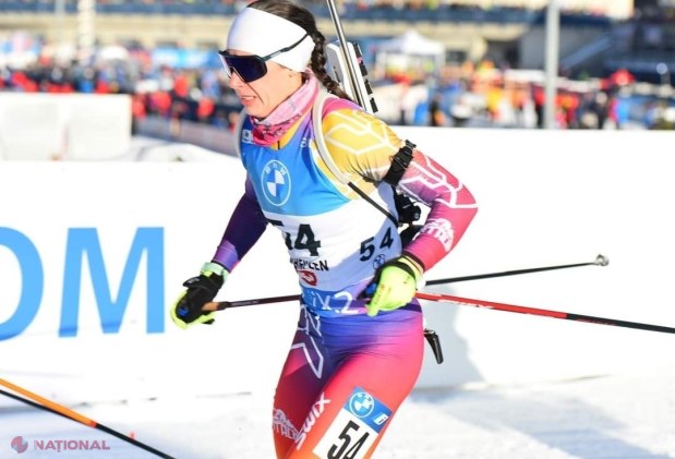 FOTO // Medalie de ARGINT pentru R. Moldova la Campionatul European de Biatlon. Alina Stremous nu a ratat nicio țintă în cursa individuală de 15 kilometri!
