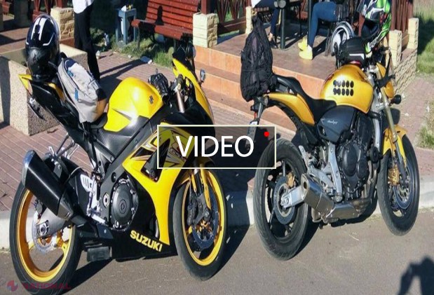 VIDEO // Au intrat într-un garaj din Chișinău și au furat MOTOCICLETE de câteva mii de euro fiecare