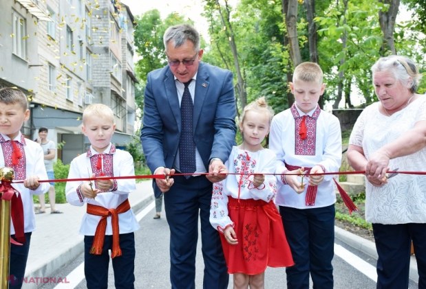 FOTO // Reparația curților și drumurilor din Orhei se desfășoară mai repede decât era preconizat
