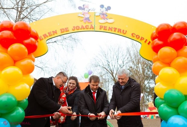 Programul „Uniunea Orheiul Nou” a inaugurat primul său proiect – un teren de joacă modern pentru copii din satul Brănești