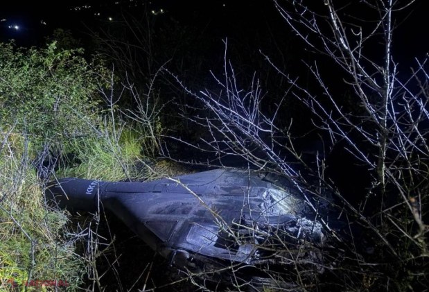 ULTIMA ORĂ // O dronă rusească „Shahed” s-a prăbușit și a explodat la Căușeni, după atacul asupra regiunii Odesa