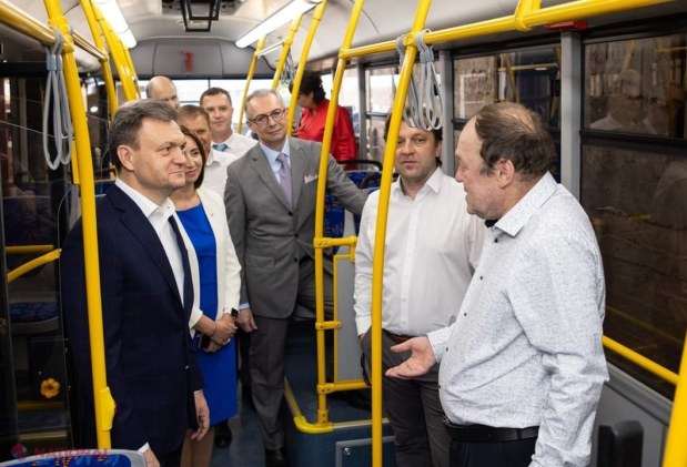 Primul autobuz ELECTRIC „made in Moldova