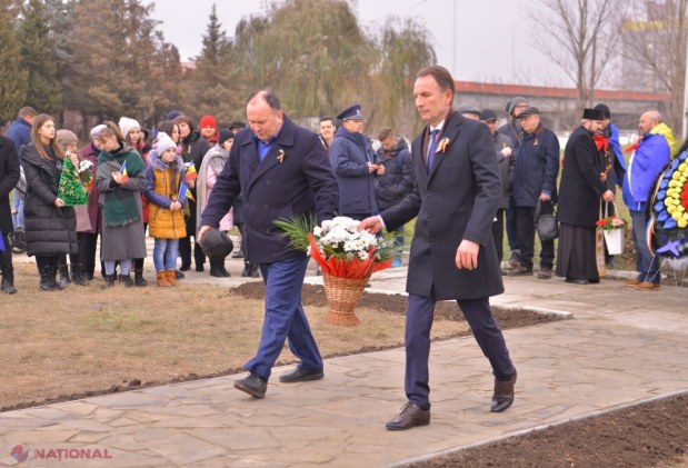 FOTO // Un monument dedicat eroilor căzuți în Primul Război Mondial, distrus de sovietici, restabilit la Rezina