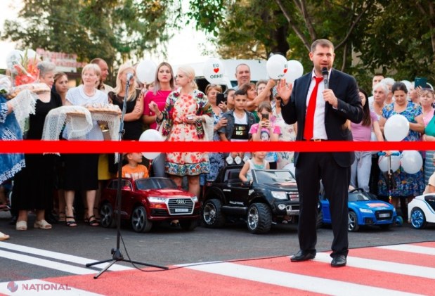 FOTO // Ilan Șor a inaugurat strada principală din Orhei, după ce aceasta a fost REPARATĂ capital