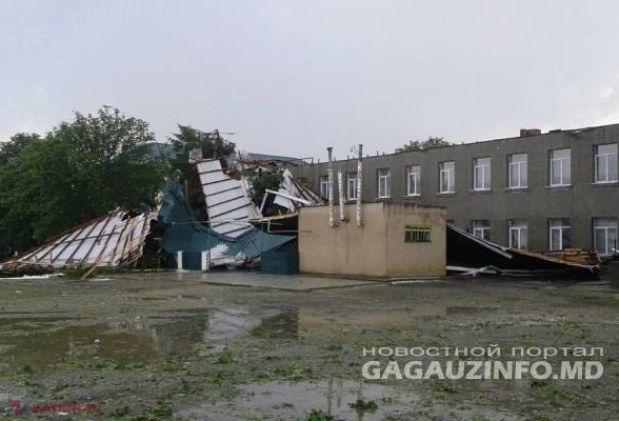 Prăpăd în sudul R. Moldova! A plouat cu grindină de mărimea unui ou de găină
