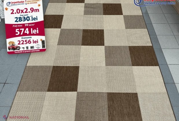 Târg Național de Covoare cu Reduceri de Toamnă în toate magazinele Carpet Outlet din Chișinău și Bălți