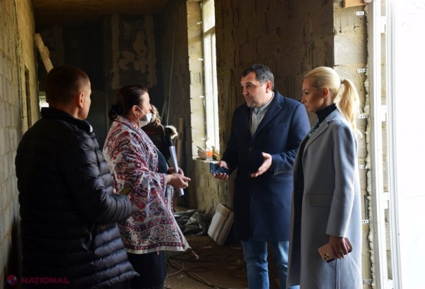FOTO // Extinderea spațiului pentru studii în GIMNAZIUL din Sămănanca, Orhei – un nou proiect ambițios al echipei lui Ilan Șor