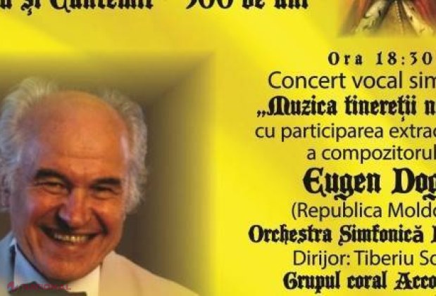 Eugen Doga și formația „Zdob și Zdub” vor cânta la București de Ziua Limbii Române