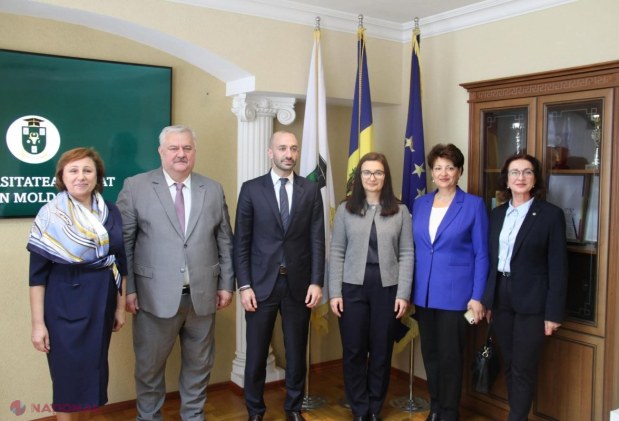 Ministrul de Externe al Franței delegat pentru Europa, discuții cu studenții USM de la filierele francofone: Proiecte pentru dezvoltarea profesională a tinerilor din R. Moldova