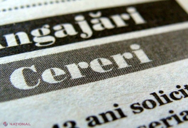 DOC // Se caută angajați pentru 50 de mii de lei pe lună în R. Moldova!