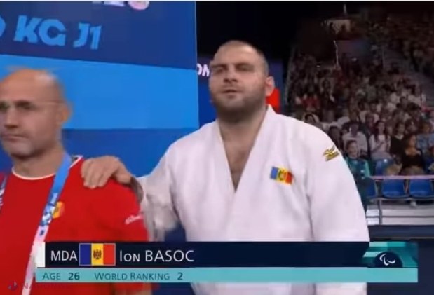 ACTUALIZARE // Performanță ISTORICĂ pentru R. Moldova la Jocurile Paralimpice. Judocanul Ion Basoc a cucerit medalia de ARGINT, iar Oleg Crețul - bronzul. Cei doi vor primi MILIOANE de lei din partea Guvernului