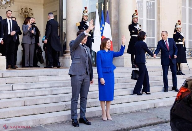 Preşedintele Franței, Emmanuel Macron, decorat cu „Ordinul Republicii” al R. Moldova. Și Maia Sandu a primit cea mai înaltă distincție a Franței