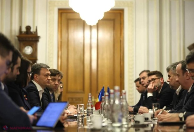 „Relaţii EXCELENTE” între România și R. Moldova: Premierul Recean, discuții cu şefii Parlamentului de la București 