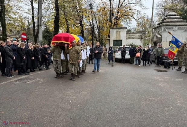GALERIE FOTO // Iuliana Gorea-Costin, un ultim omagiu pentru EROUL Ilie Ilașcu: „Un rege al demnității”