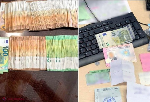 VIDEO, FOTO // Percheziții de amploare la Bălți, în cadrul unui dosar privind eliberarea permiselor de conducere. Oamenii legii au ridicat peste 70 000 de euro, 350 000 de lei și au reținut șase persoane, inclusiv angajați ai ASP