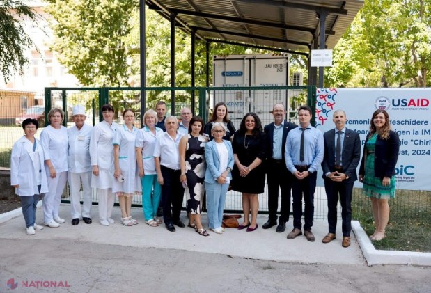 Stație de producere a oxigenului medical, instalată la Institutul de Ftiziopneumologie „Chiril Draganiuc”: Investiție în valoare de 5,6 milioane de lei