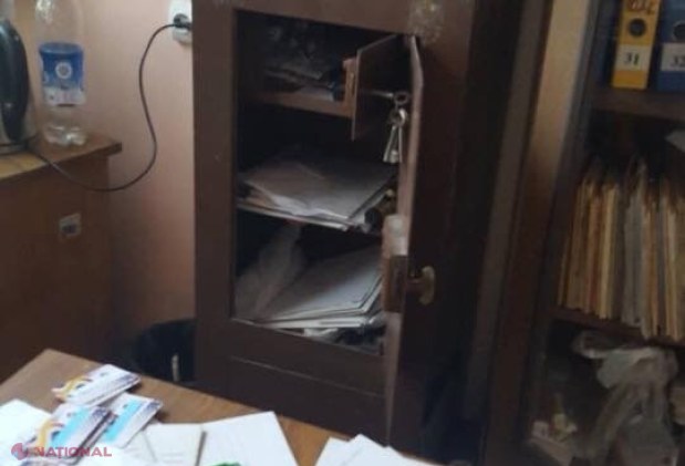 FOTO // FURT la „Apă-Canal Chișinău”: „Paradoxal este ca nu au fost luate lucruri de preț, doar anumite acte” 