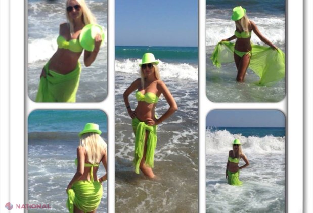 Cătălina Rusu se răsfață pe plajele din Santorini! Poze FIERBINȚI din vacanță