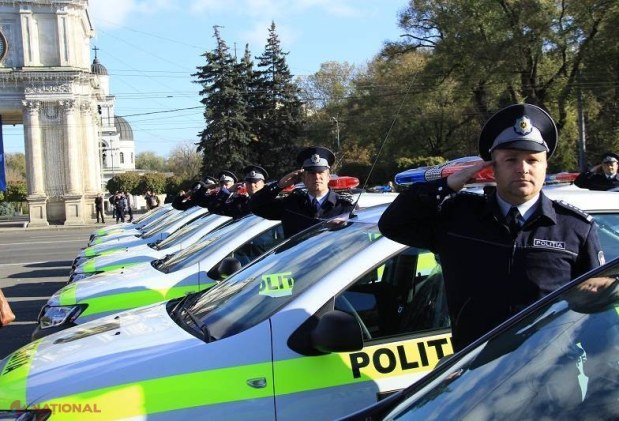FOTO  // Automobile noi pentru POLIȚIȘTII din R. Moldova