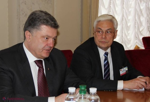 FOTO // Leancă a fost MĂGULIT de oficialii ucraineni: „Ne leagă o mare prietenie. Sunteţi prietenii noştri adevăraţi”