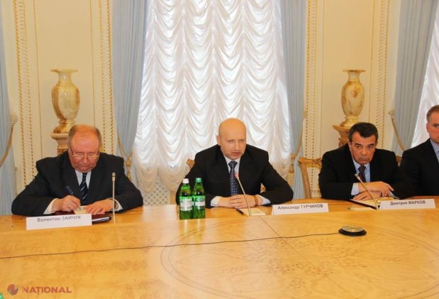 FOTO // Leancă a fost MĂGULIT de oficialii ucraineni: „Ne leagă o mare prietenie. Sunteţi prietenii noştri adevăraţi”