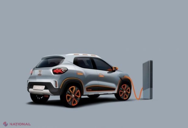FOTO // Cum arată Dacia Spring, primul MODEL ELECTRIC al constructorului de la Mioveni
