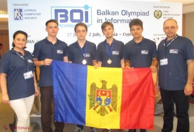 Medalii pentru R. Moldova la Olimpiada Balcanică de Informatică