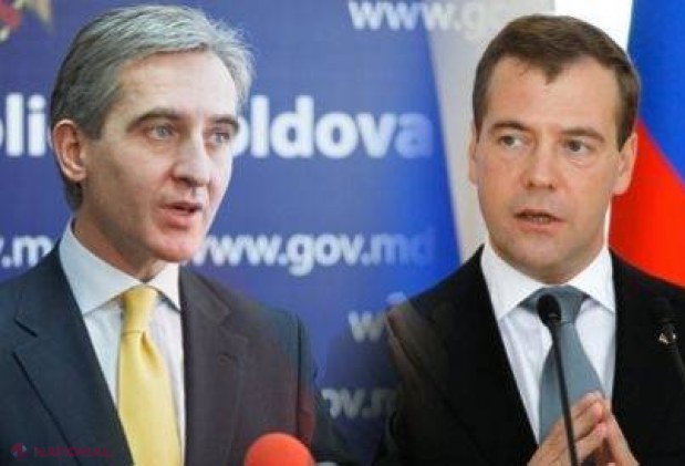 Iurie Leancă, alături de premierul Federației Ruse