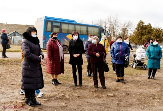 FOTO // Alimente mai IEFTINE pentru oamenii de la Cahul. Încă cinci magazine sociale mobile, inaugurate de echipa lui Ilan Șor