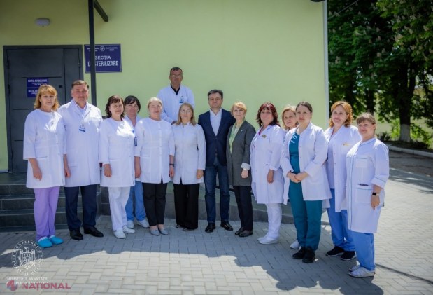 Bloc NOU de expertiză medico-legală, construit la Spitalul raional Hâncești, iar Secția de sterilizare și farmacia au fost renovate: Investiție totală de peste 30 de milioane de lei.