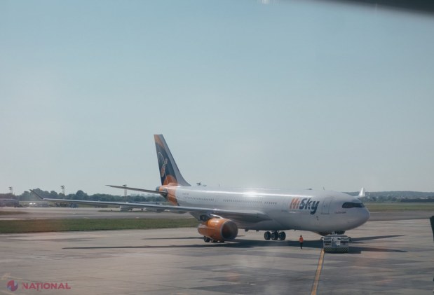 FOTO // Compania HiSky scrie ISTORIE în aviația din R. Moldova. În această dimineață a DECOLAT primul zbor lung-curier cu ruta Chișinău– București–New York