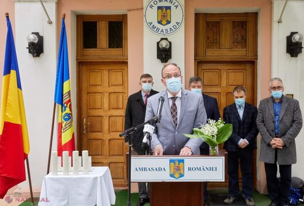FOTO // Medaliile „Centenarul Marii Uniri”, conferite de președintele Klaus Iohannis, au ajuns la Nicolae Negru, Ion Negrei, Vlad Mischevca și Gheorghe Cojocaru: „Promotori ai adevărului istoric”